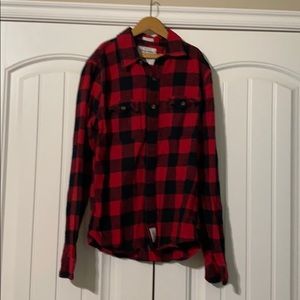 Abercrombie “muscle fit” Buffalo Check Flannel